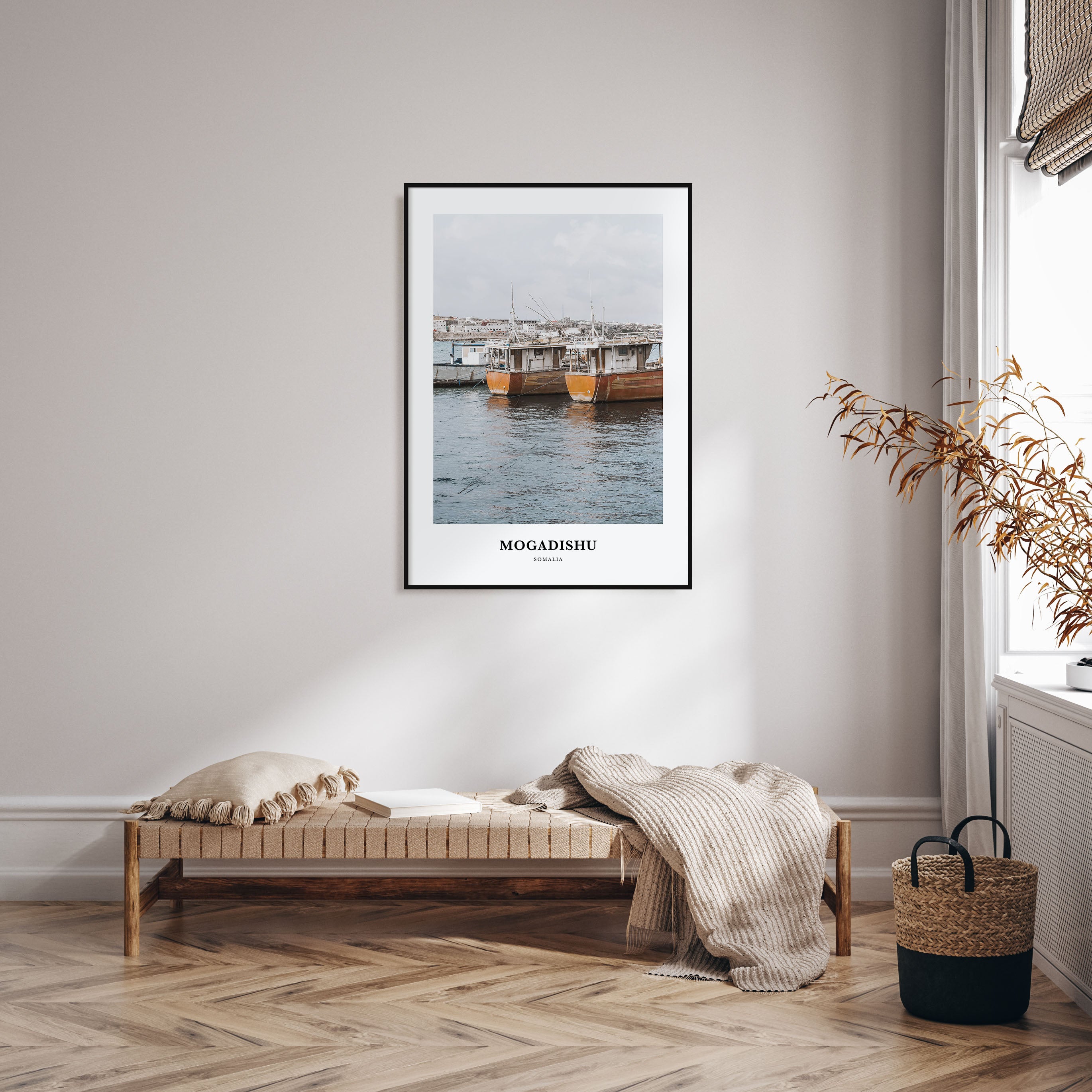 Mogadishu Portrait Color Poster