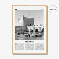 Mogador Print Black and White, Mogador Wall Art, Mogador Poster, Mogador Photo, Mogador Wall Décor, Mogador Map, Morocco