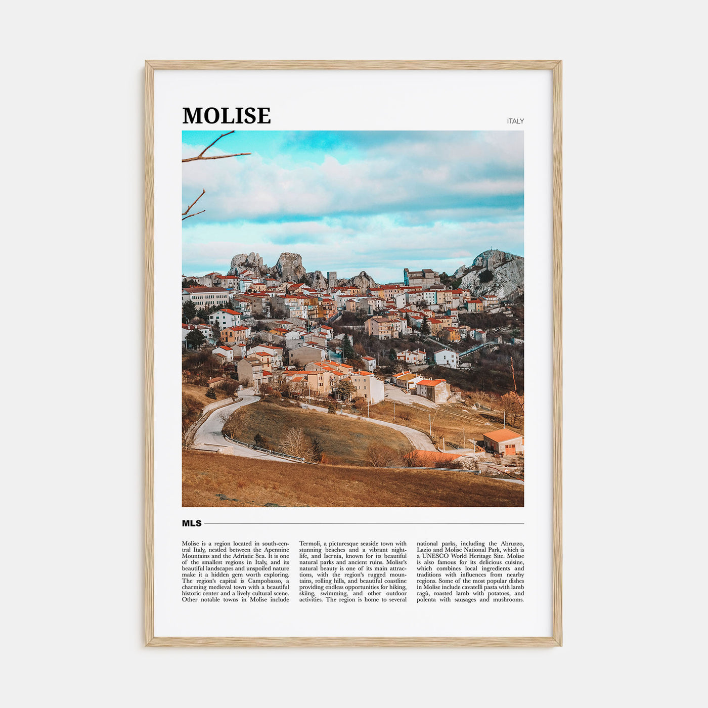 Molise Travel Color Poster
