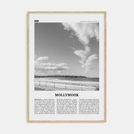 Mollymook Travel B&W Poster