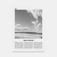 Mollymook Travel B&W Poster