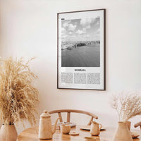 Mombasa Print Black and White, Mombasa Wall Art, Mombasa Poster, Mombasa Photo, Mombasa Wall Decor, City Art Print, Kenya, Africa