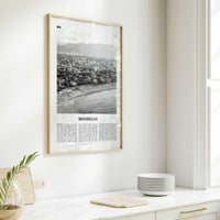 Mondello Print Black and White, Mondello Wall Art, Mondello Poster, Mondello Photo, Mondello Wall Décor, Mondello Map, Italy