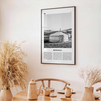 Mongolia Print Black and White, Mongolia Wall Art, Mongolia Poster, Mongolia Photo, Ulaanbaatar, Monggol, Mongols, Mongolian, Asia