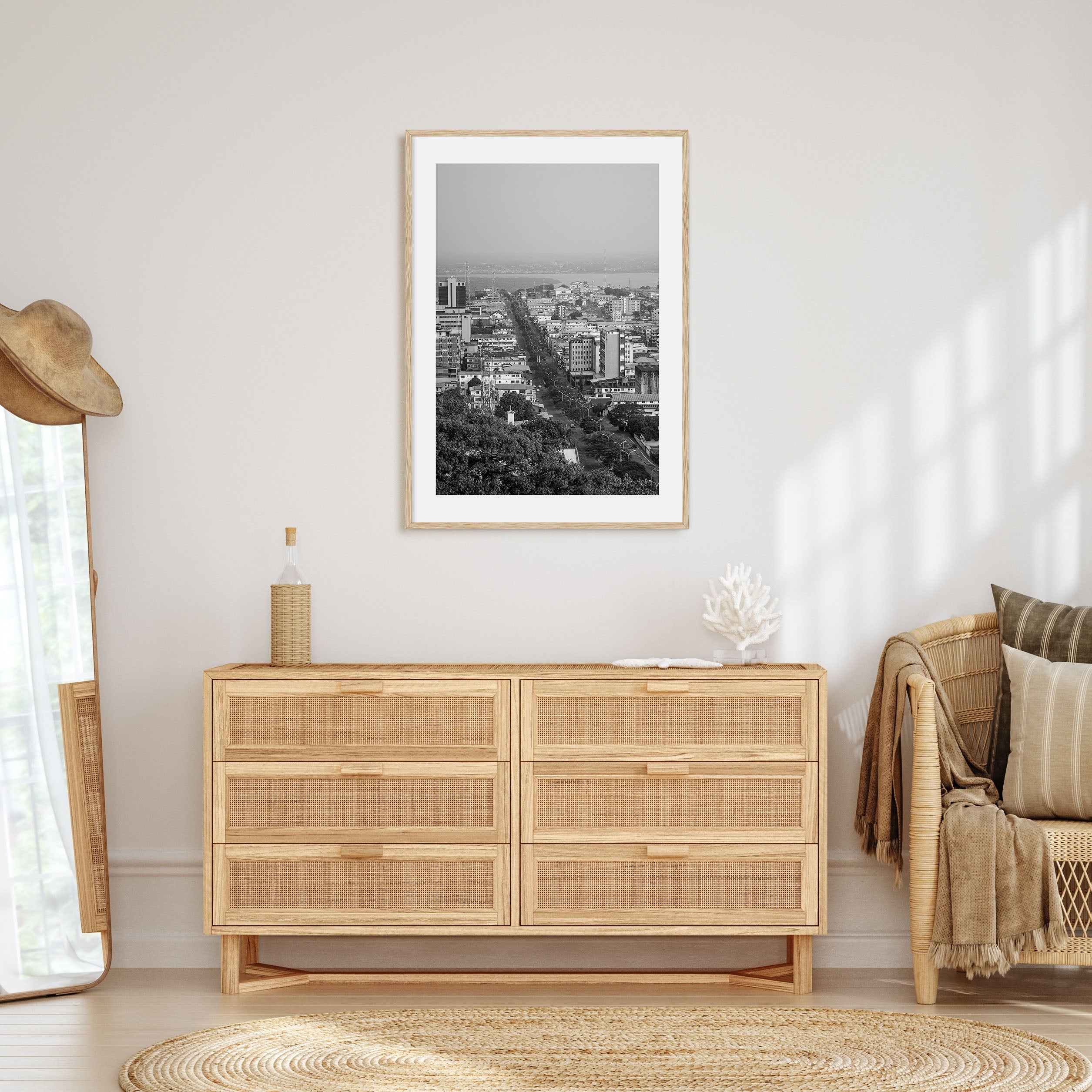 Monrovia Photo B&W Poster