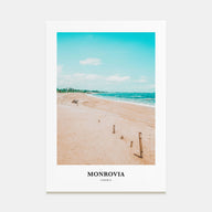 Monrovia Portrait Color No 1 Poster