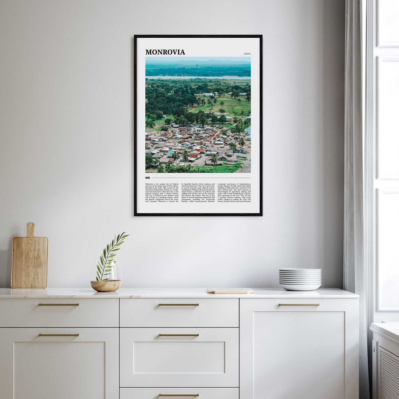 Monrovia Travel Color No 2 Poster
