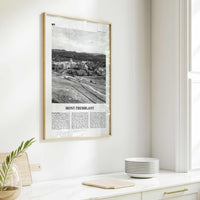 Mont Tremblant Print Black and White, Mont-Tremblant Wall Art, Mont-Tremblant Poster, Mont-Tremblant Photo, Mont-Tremblant Décor, Quebec