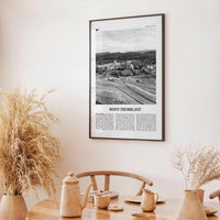 Mont Tremblant Print Black and White, Mont-Tremblant Wall Art, Mont-Tremblant Poster, Mont-Tremblant Photo, Mont-Tremblant Décor, Quebec