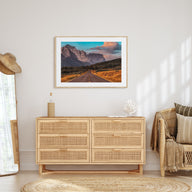 Montana Landscape Color Poster