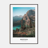 Montana Portrait Color No 1 Poster