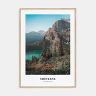 Montana Portrait Color No 1 Poster