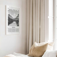 Montana Print Black and White No 1, Montana Wall Art, Montana Poster, Montana Photo, Montana Wall Decor, USA, United States, America