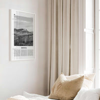 Montana Print Black and White No 3, Montana Wall Art, Montana Poster, Montana Photo, Montana Wall Décor, Montana Map, United States