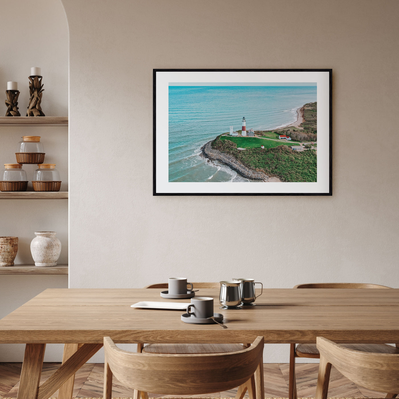 Montauk Landscape Color Poster