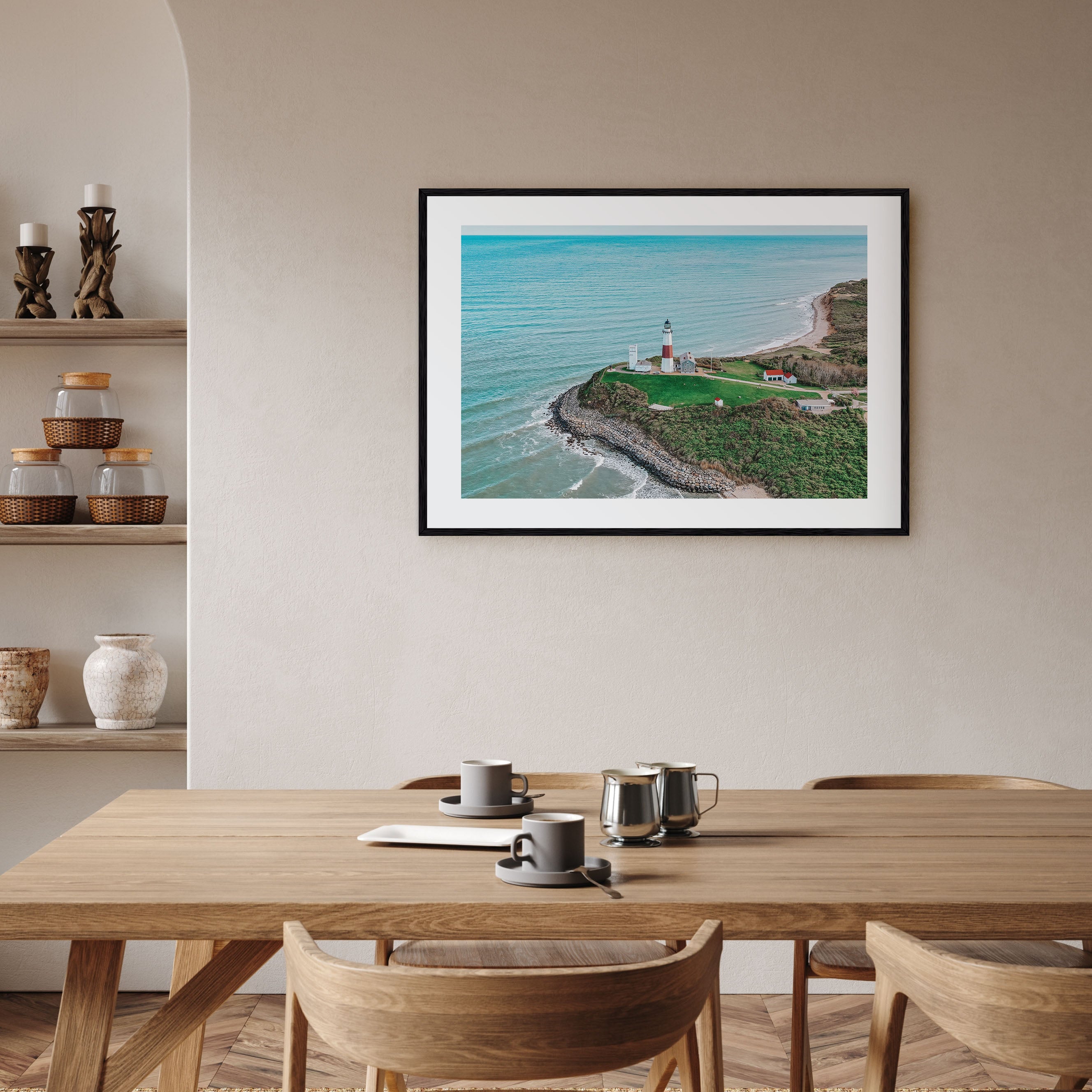 Montauk Landscape Color Poster