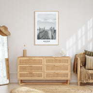Montauk Portrait B&W No 2 Poster