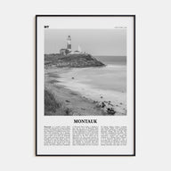 Montauk Travel B&W No 2 Poster
