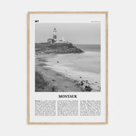 Montauk Travel B&W No 2 Poster