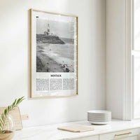 Montauk Print Black and White No 2, Montauk Wall Art, Montauk Poster, Montauk Photo, Montauk Décor, New York, USA, United States