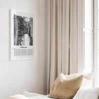 Montclair Print Black and White, Montclair Wall Art, Montclair Poster, Montclair Photo, Montclair Wall Décor, New Jersey, USA, United States