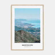 Montecito Portrait Color Poster