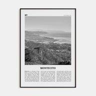 Montecito Travel B&W Poster