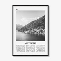 Montenegro Print Black and White, Montenegro Wall Art, Montenegro Poster, Montenegro Photo, Црна Гора, Crna, Gora, Podgorica, Balkan, Europe