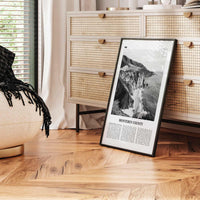 Monterey County Print Black and White, Monterey County Wall Art, Monterey County Poster, Monterey Photo, Monterey Wall Décor, Monterey Map