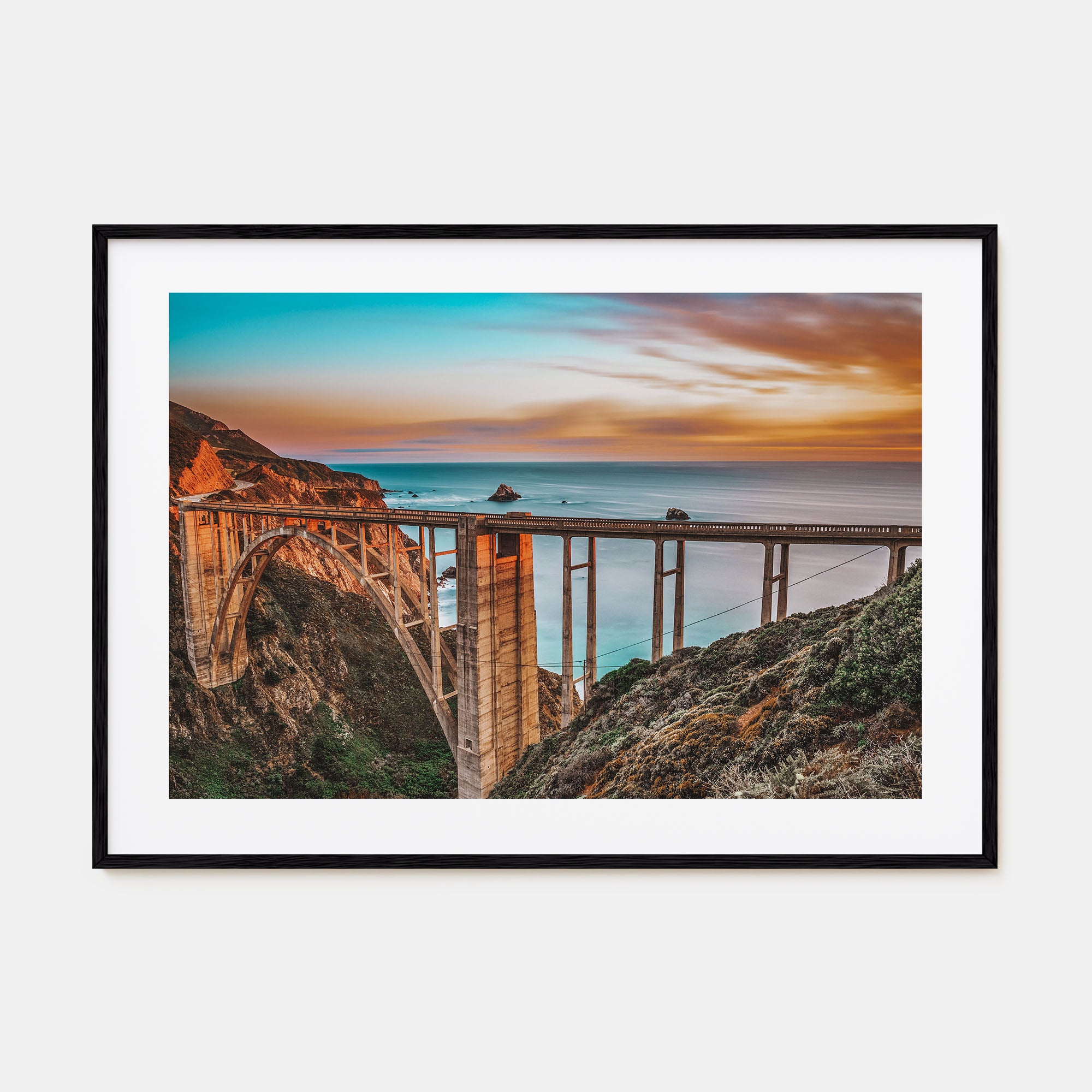 Monterey Landscape Color Poster