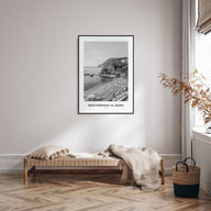 Monterosso al Mare Portrait B&W Poster
