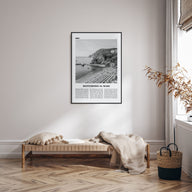 Monterosso al Mare Travel B&W Poster