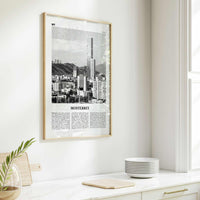 Monterrey Print Black and White No 1, Monterrey Wall Art, Monterrey Poster, Monterrey Photo, Monterrey Wall Décor, Mexico, Nuevo León