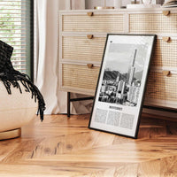 Monterrey Print Black and White No 1, Monterrey Wall Art, Monterrey Poster, Monterrey Photo, Monterrey Wall Décor, Mexico, Nuevo León
