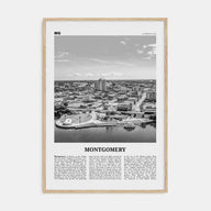 Montgomery Travel B&W Poster