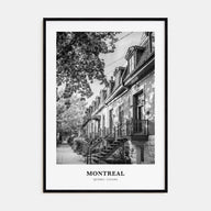 Montreal Portrait B&W No 3 Poster