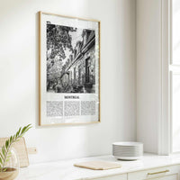 Montreal Print Black and White No 1, Montreal Wall Art, Montreal Poster, Montreal Photo, Montreal Decor, Quebec, Canada, Montréal