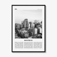 Montreal Print Black and White No 3, Montreal Wall Art, Montreal Poster, Montreal Photo, Montreal Decor, Quebec, Canada, Montréal