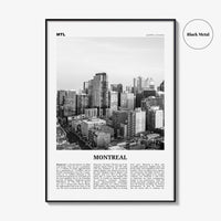 Montreal Print Black and White No 3, Montreal Wall Art, Montreal Poster, Montreal Photo, Montreal Decor, Quebec, Canada, Montréal