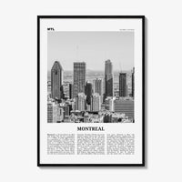 Montreal Print Black and White No 4, Montreal Wall Art, Montreal Poster, Montreal Photo, Montreal Decor, Quebec, Canada, Montréal