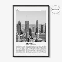 Montreal Print Black and White No 4, Montreal Wall Art, Montreal Poster, Montreal Photo, Montreal Decor, Quebec, Canada, Montréal