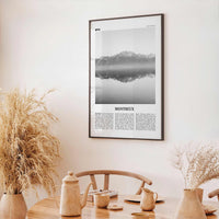 Montreux Print Black and White, Montreux Wall Art, Montreux Poster, Montreux Photo, Montreux Wall Décor, Switzerland, Vaud, Swiss