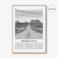 Monument Valley Print Black and White, Monument Valley Wall Art, Monument Valley Poster, Monument Valley Photo, Utah, Arizona, USA