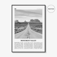 Monument Valley Print Black and White, Monument Valley Wall Art, Monument Valley Poster, Monument Valley Photo, Utah, Arizona, USA