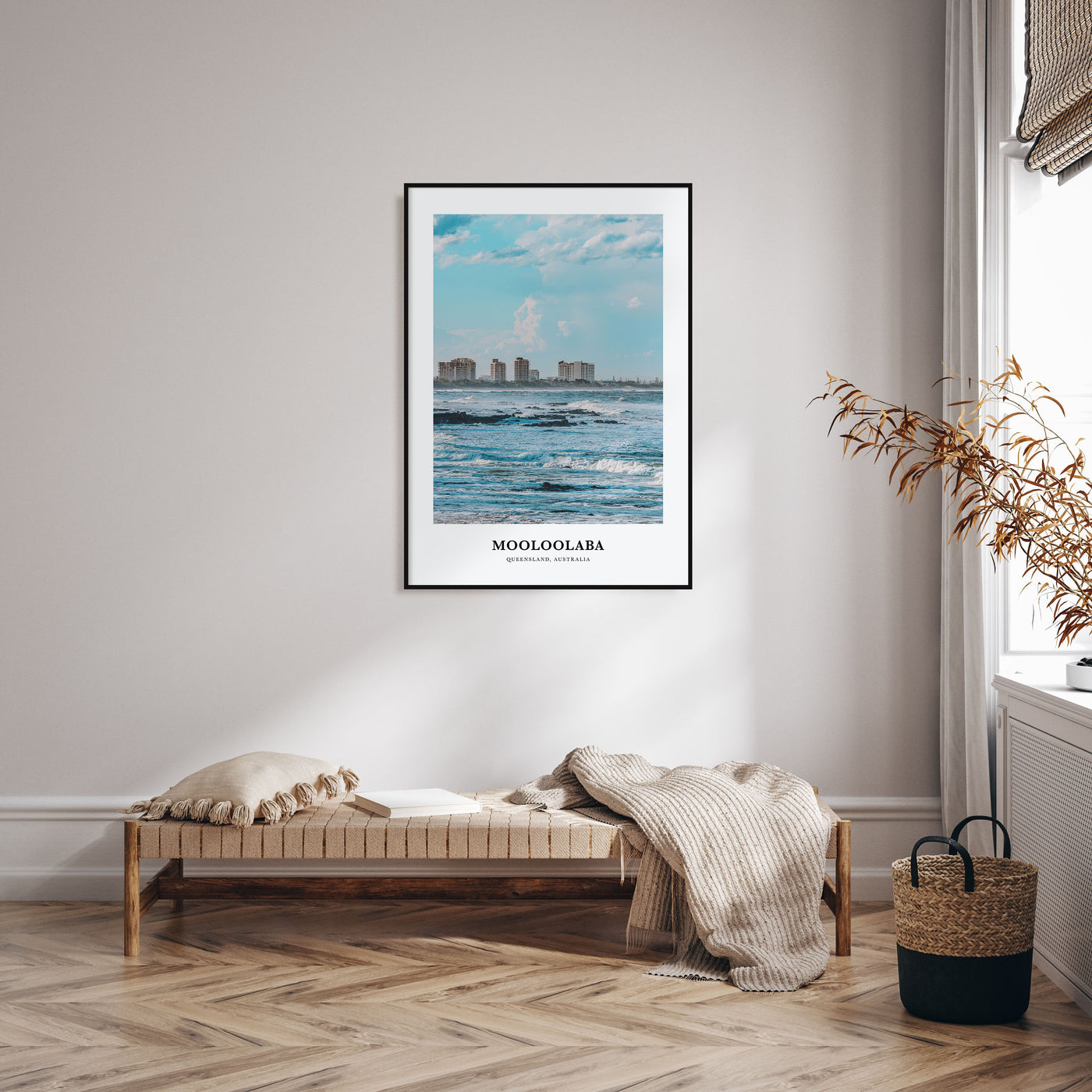 Mooloolaba Portrait Color Poster