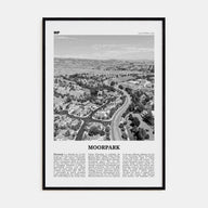 Moorpark Travel B&W Poster