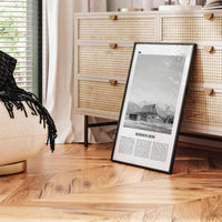 Mormon Row Print Black and White, Mormon Row Wall Art, Mormon Row Poster, Mormon Row Photo, Wyoming, USA, United States