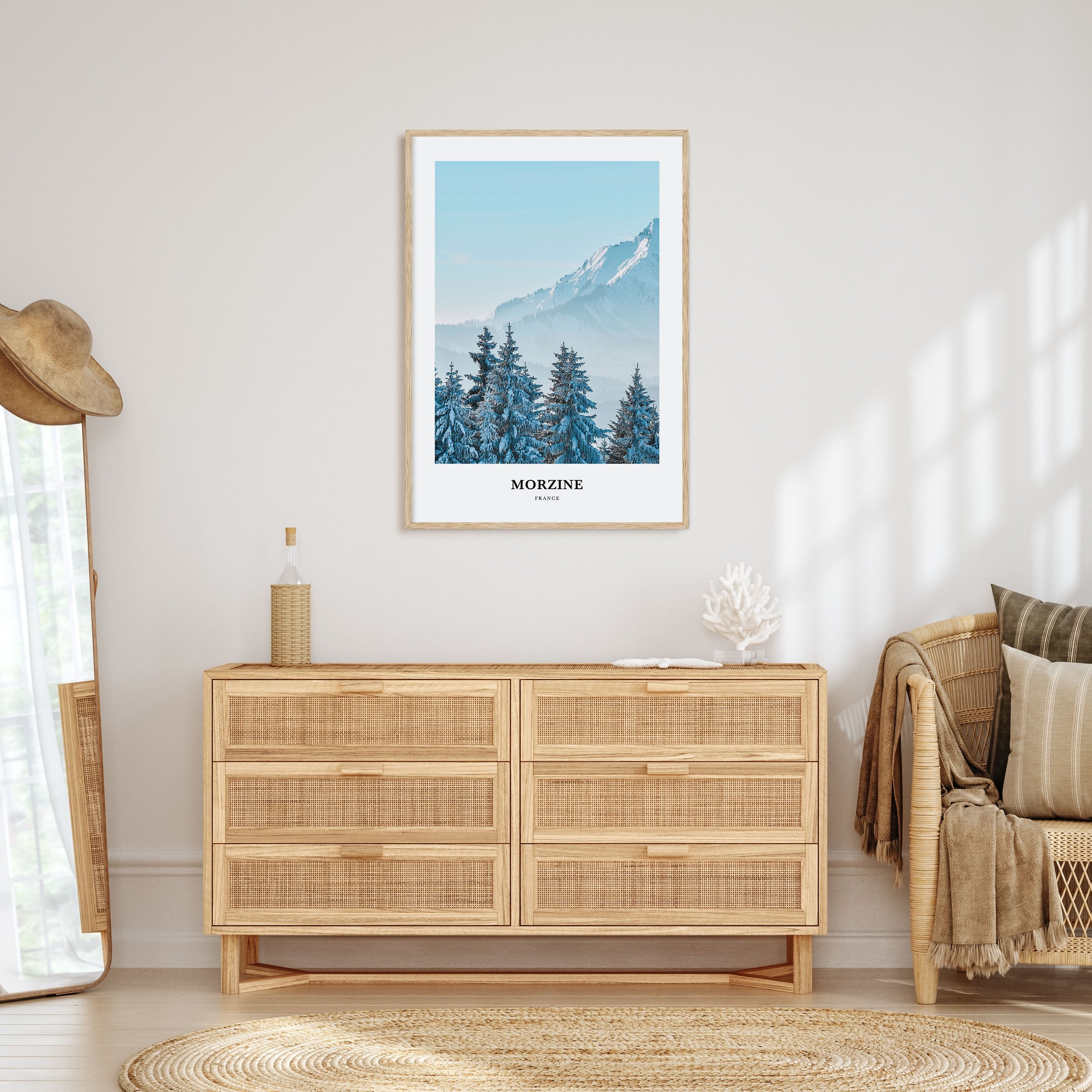 Morzine Portrait Color Poster