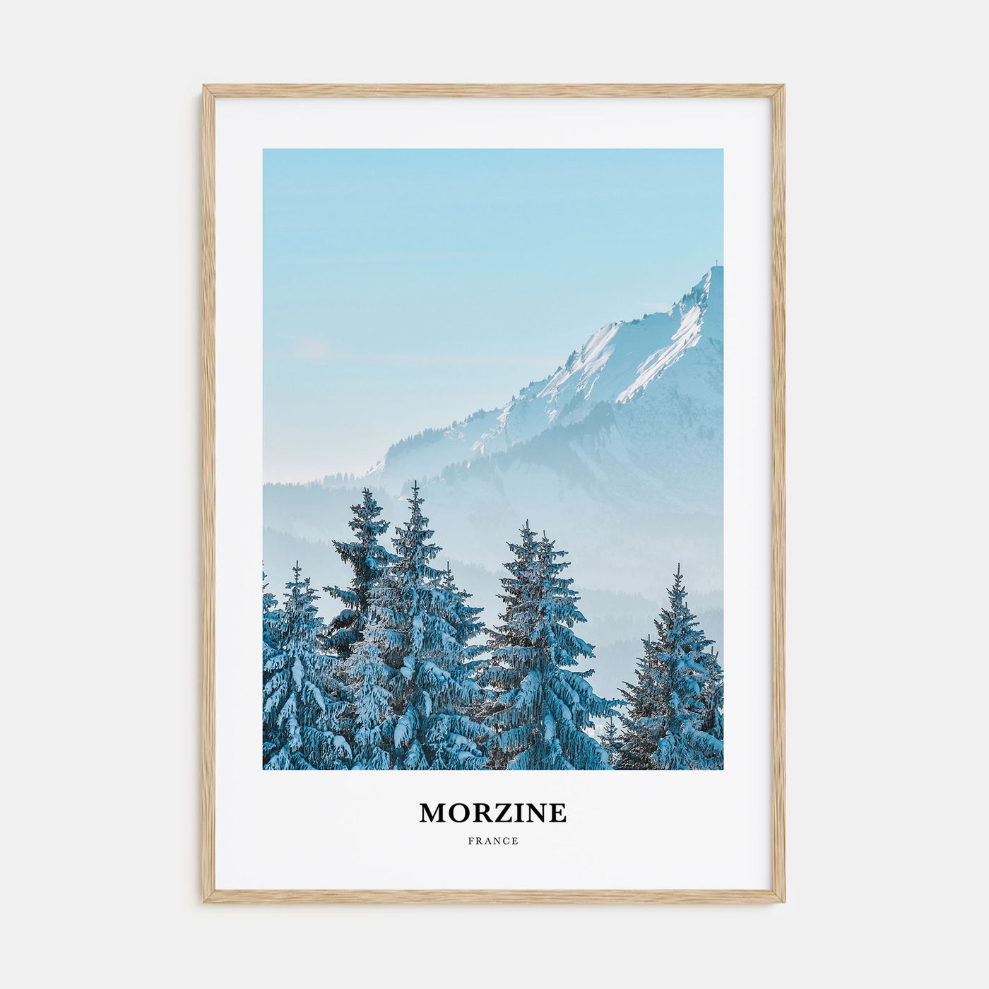 Morzine Portrait Color Poster