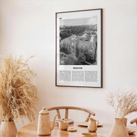 Moscow Print Black and White Idaho, Moscow Wall Art, Moscow Poster, Moscow Photo, Moscow Wall Décor, Moscow Map, USA, United States
